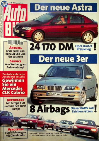 Deckblatt Auto Bild (05/1998)
